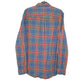 Mens Blue L.L.Bean Flannel Overshirt Long Sleeve Shirt