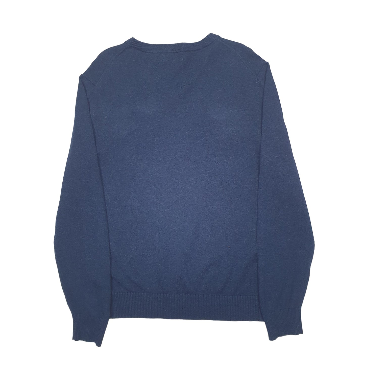 Mens Navy Nautica Knit Crewneck Jumper