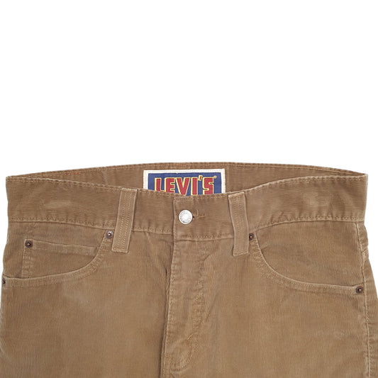 Mens Brown Levis  Corduroy Trousers