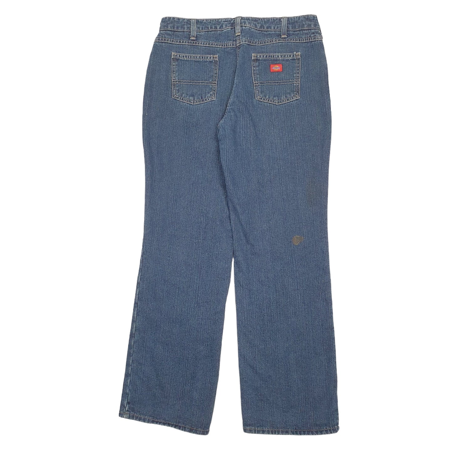 Womens Blue Dickies Lined Thermal Winter Relaxed JeansW32 L32