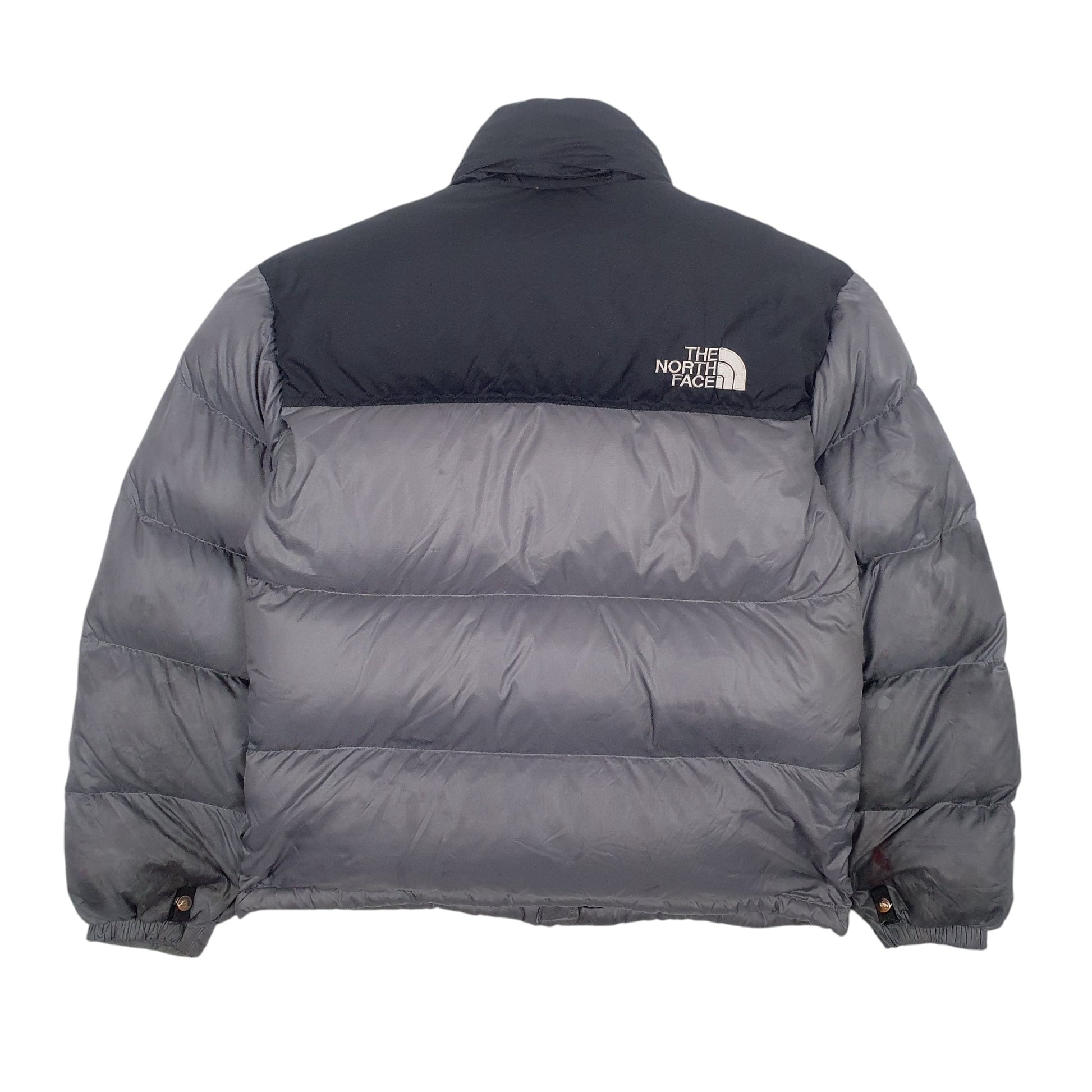 Mens Grey The North Face Nuptse 700  Coat