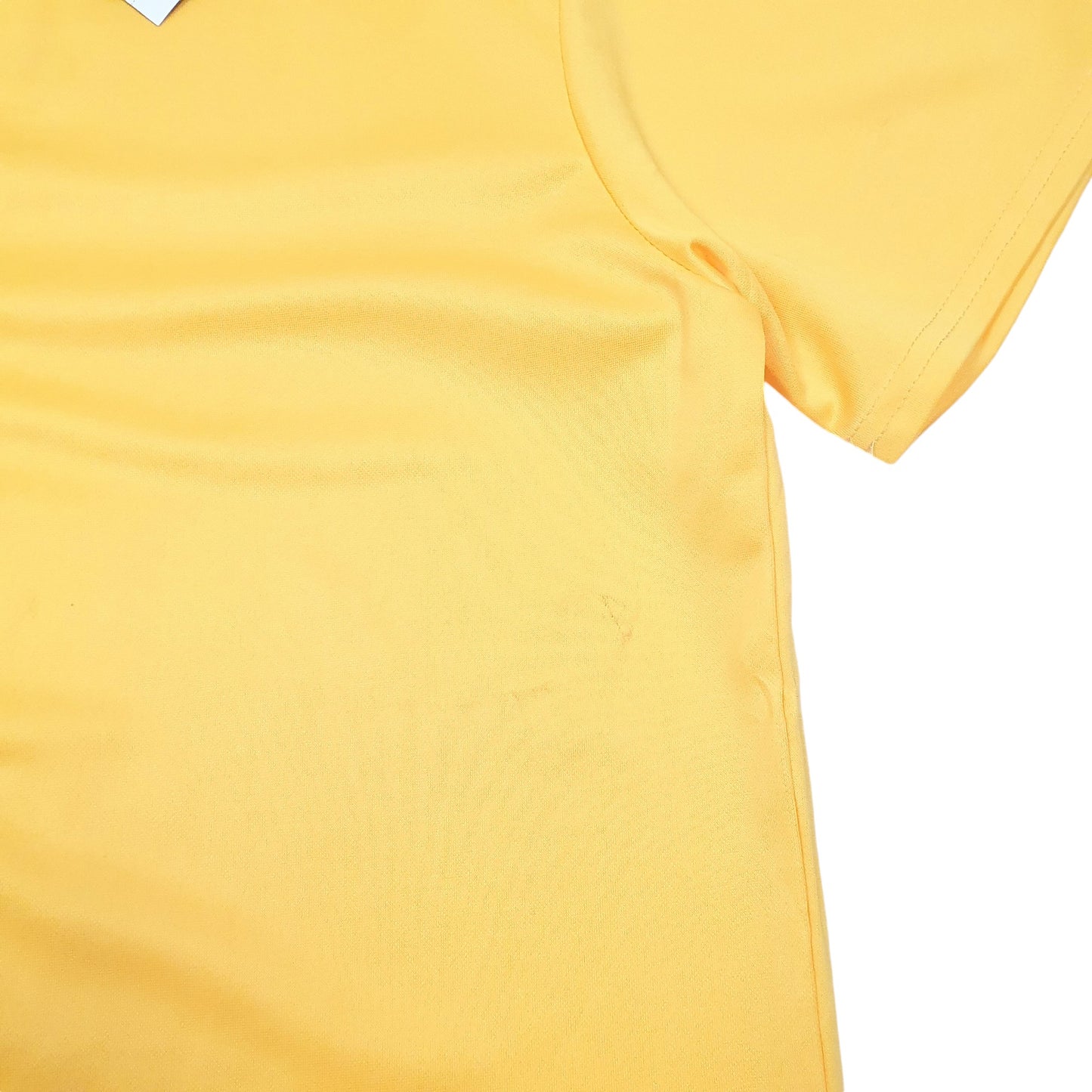 Mens Yellow Forever 21 Baseball Jersey Short Sleeve T Shirt