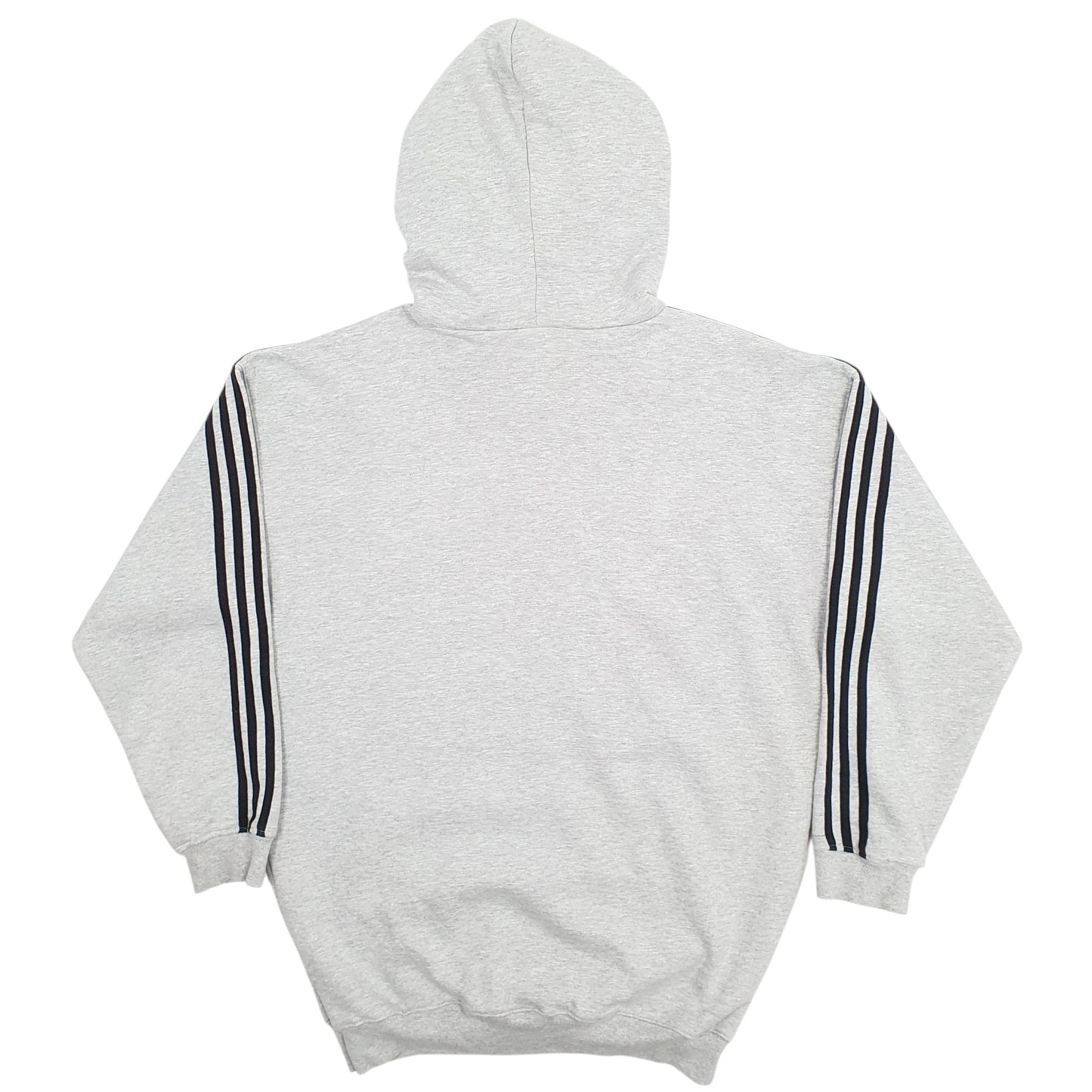 Mens Grey Adidas JR Hoodie Jumper