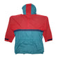 Mens Red Hello Hansen Vintage 90s Colour Block Sailing Yoachting  Coat