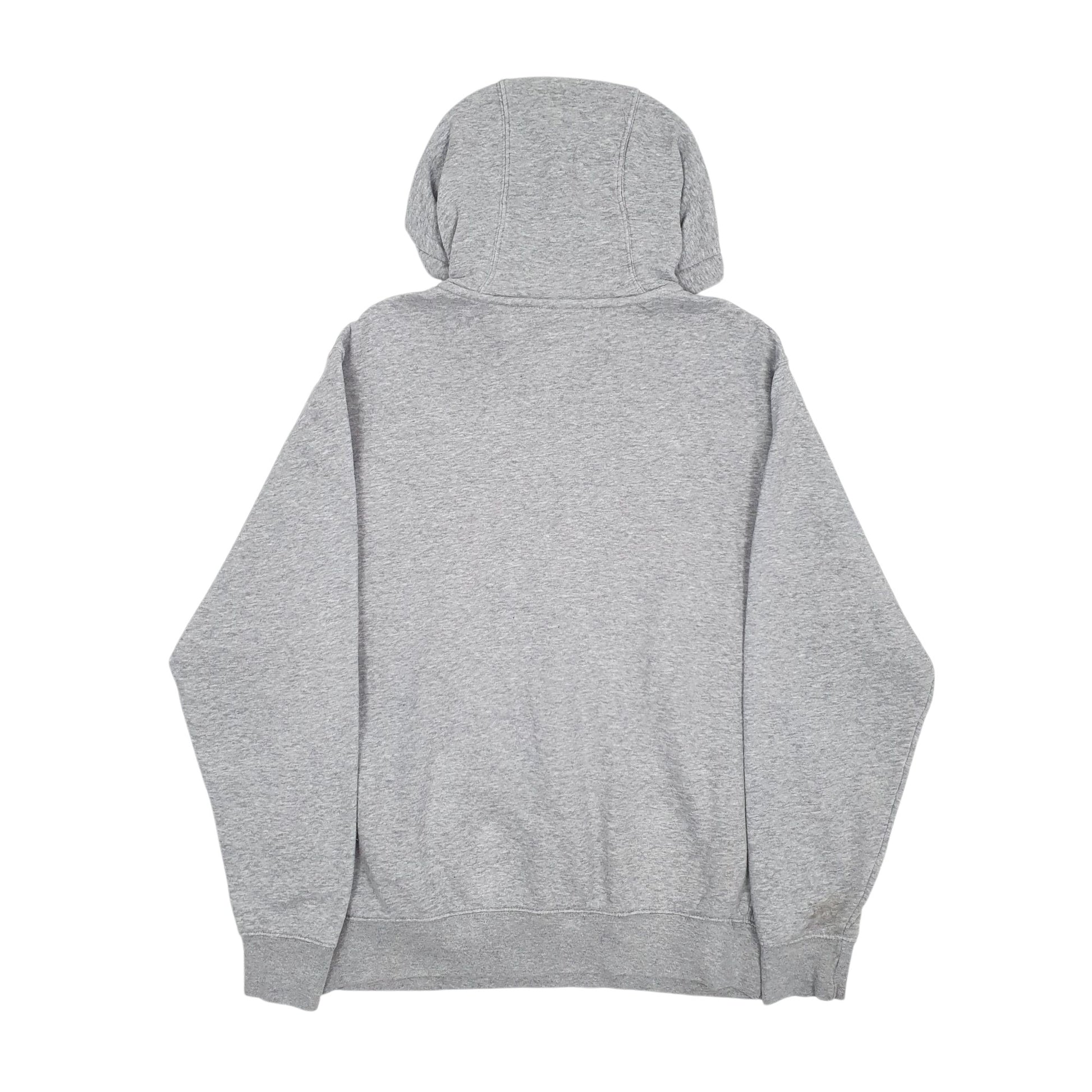 Mens Grey Nike Spellout Hoodie Jumper