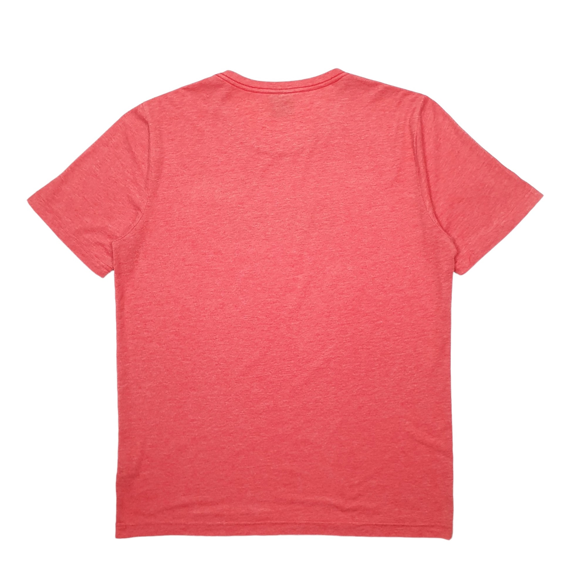 Mens Pink Puma Spellout Short Sleeve T Shirt