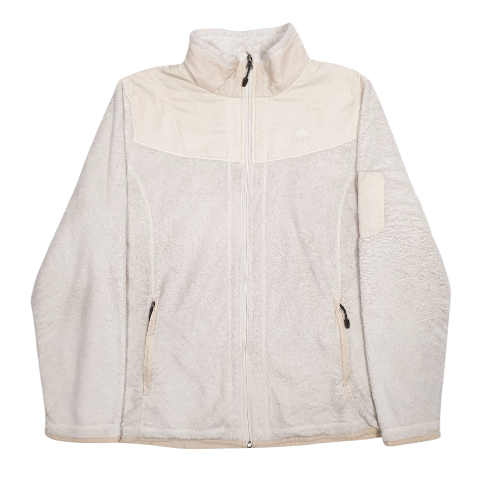 Womens Cream Nike ACG Full Zip Jumper
