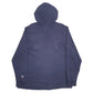 Mens Navy Champion Spellout Hoodie Jumper