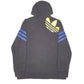 Mens Black Adidas Hoodie Ultrastar Full Zip Jumper