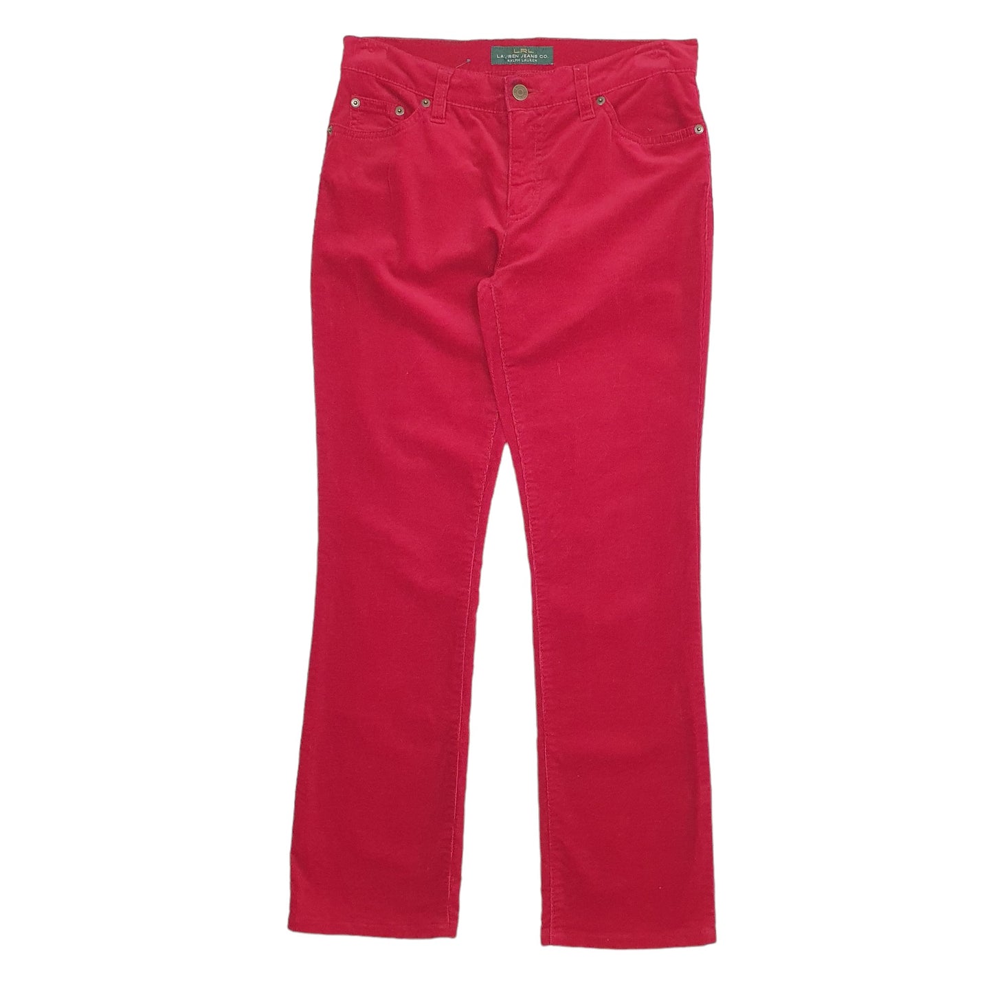 Womens Red Ralph Lauren  Corduroy Trousers