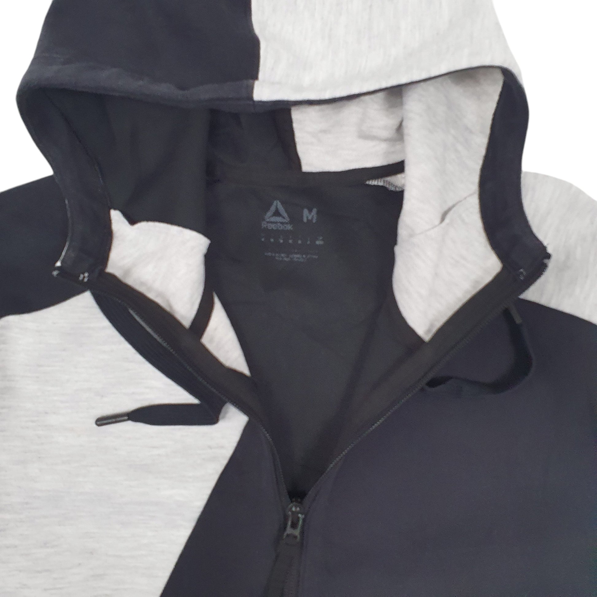 Mens Black Reebok  Full Zip Jumper