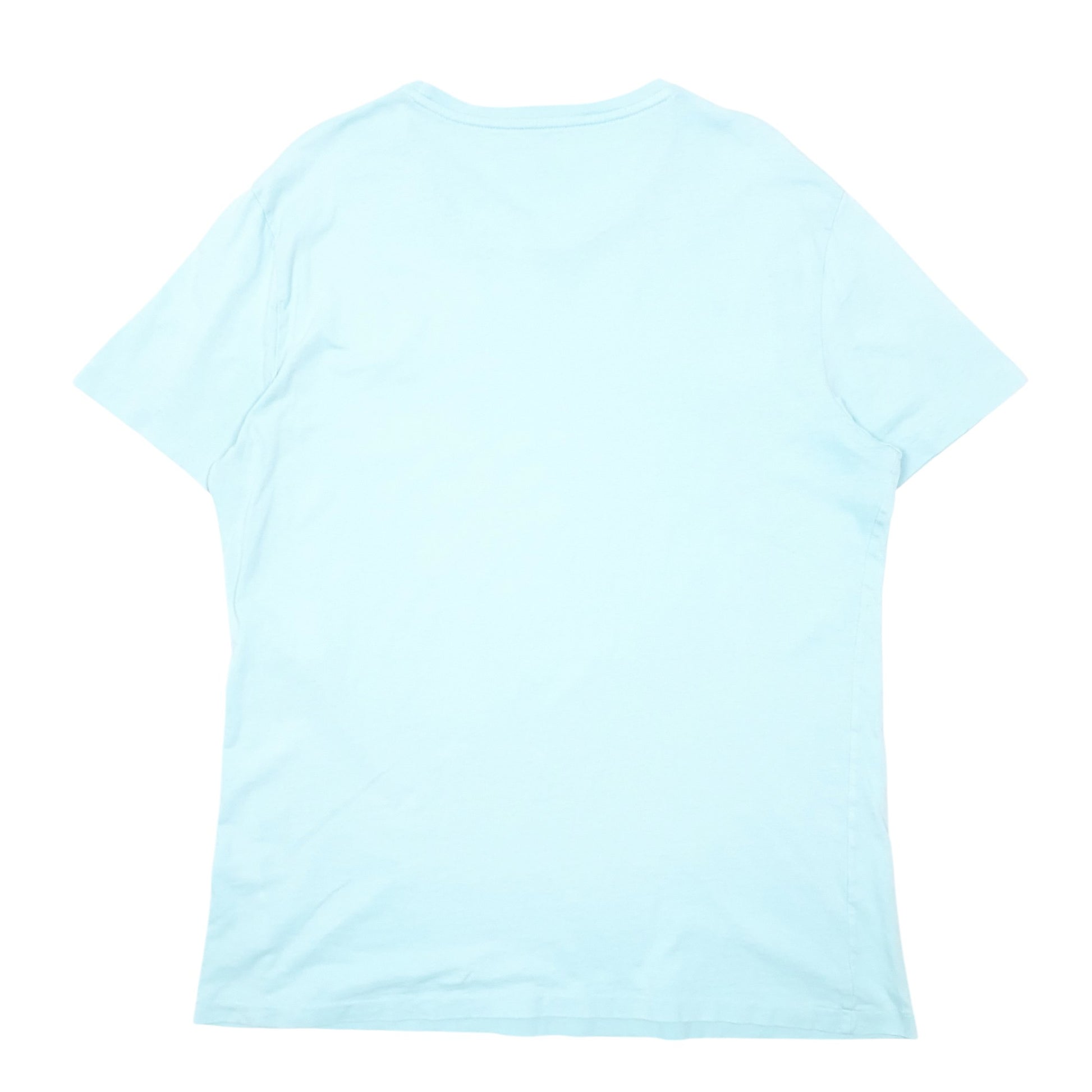 Mens Blue Polo Ralph Lauren Custom Fit Short Sleeve T Shirt