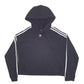 Womens Black Adidas  Hoodie Jumper