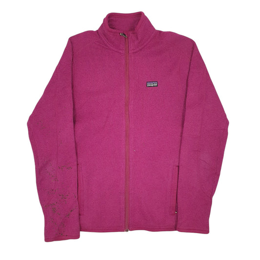 Womens Purple Patagonia  Full Zip Jumper