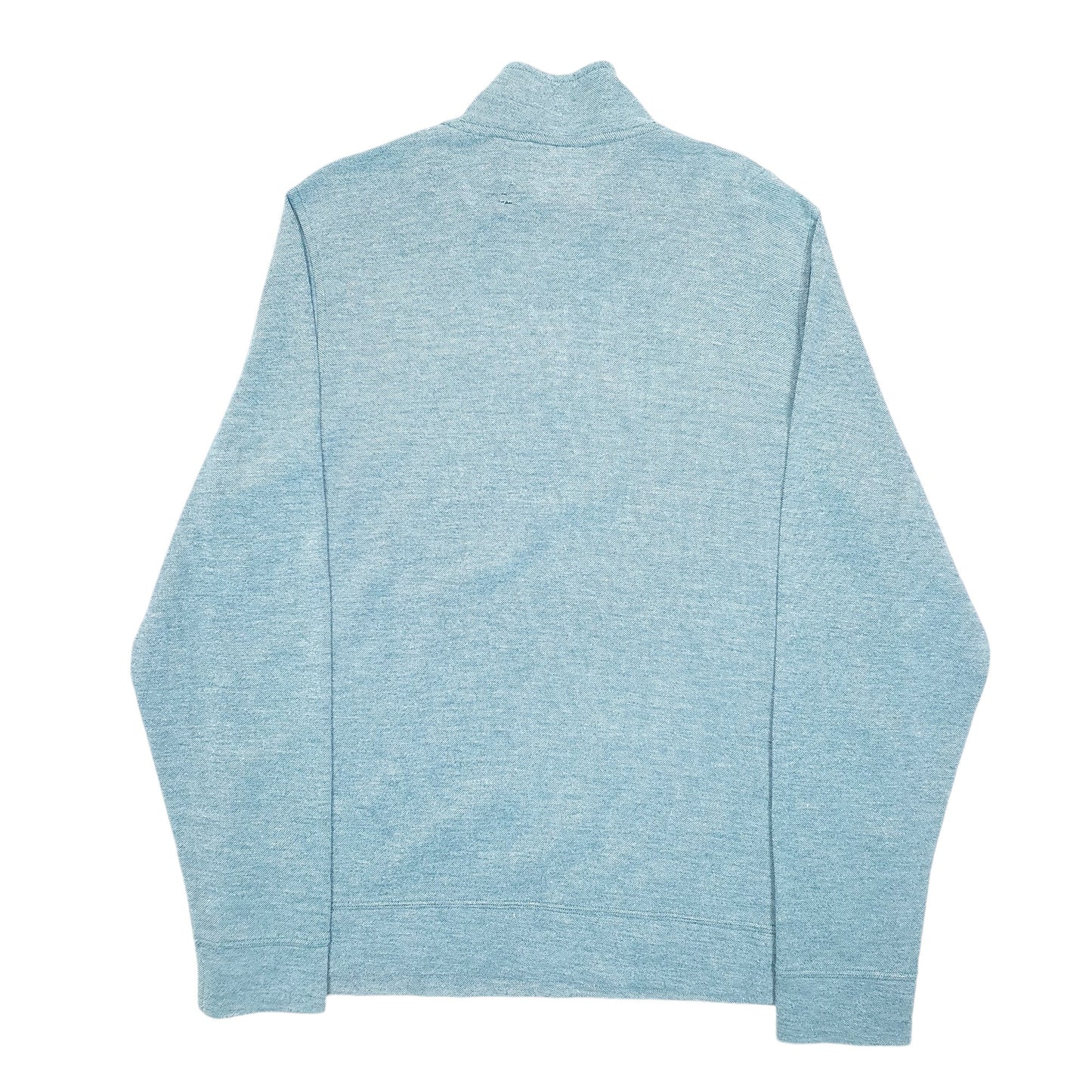 Mens Turquoise L.L.Bean Vintage Quarter Zip Jumper