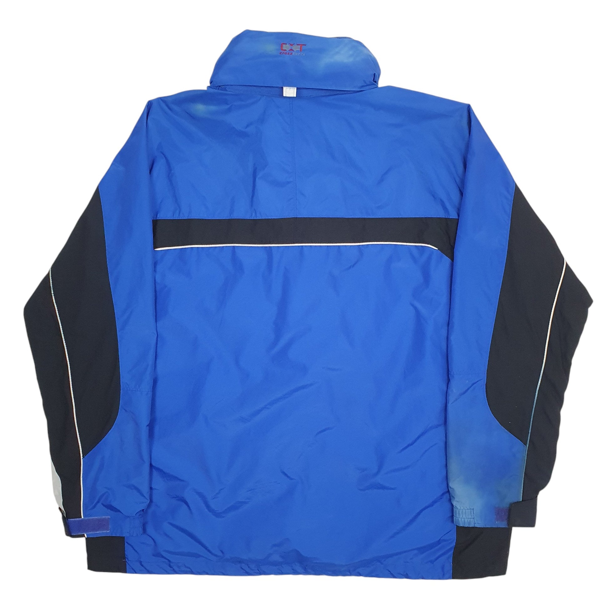 Mens Blue Columbia Crossterra  Coat