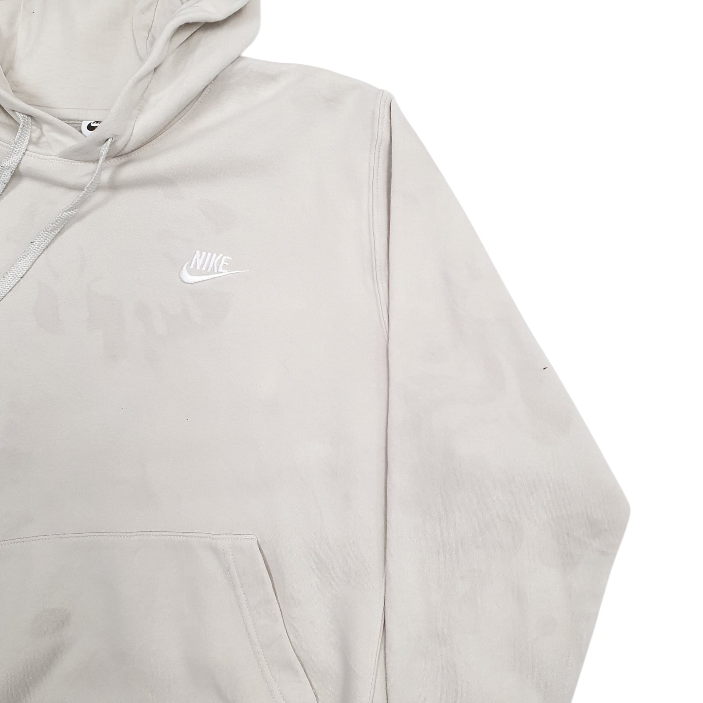 Mens Cream Nike  Hoodie Jumper