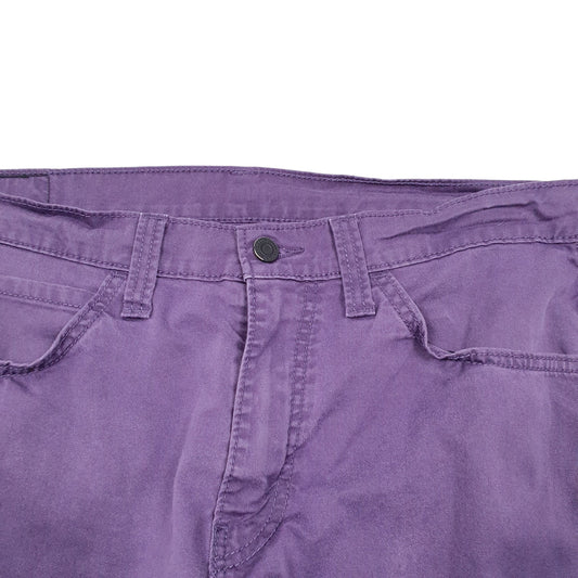 Mens Purple Levis Relaxed Chino Trousers