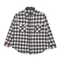 Mens Black Woolrich Plaid Cruiser Overshirt Shacket  Coat