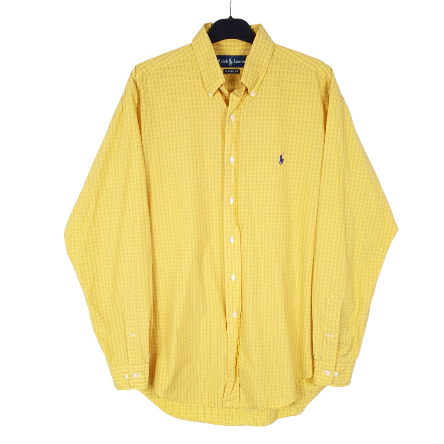 Mens Yellow Ralph Lauren  Long Sleeve Shirt