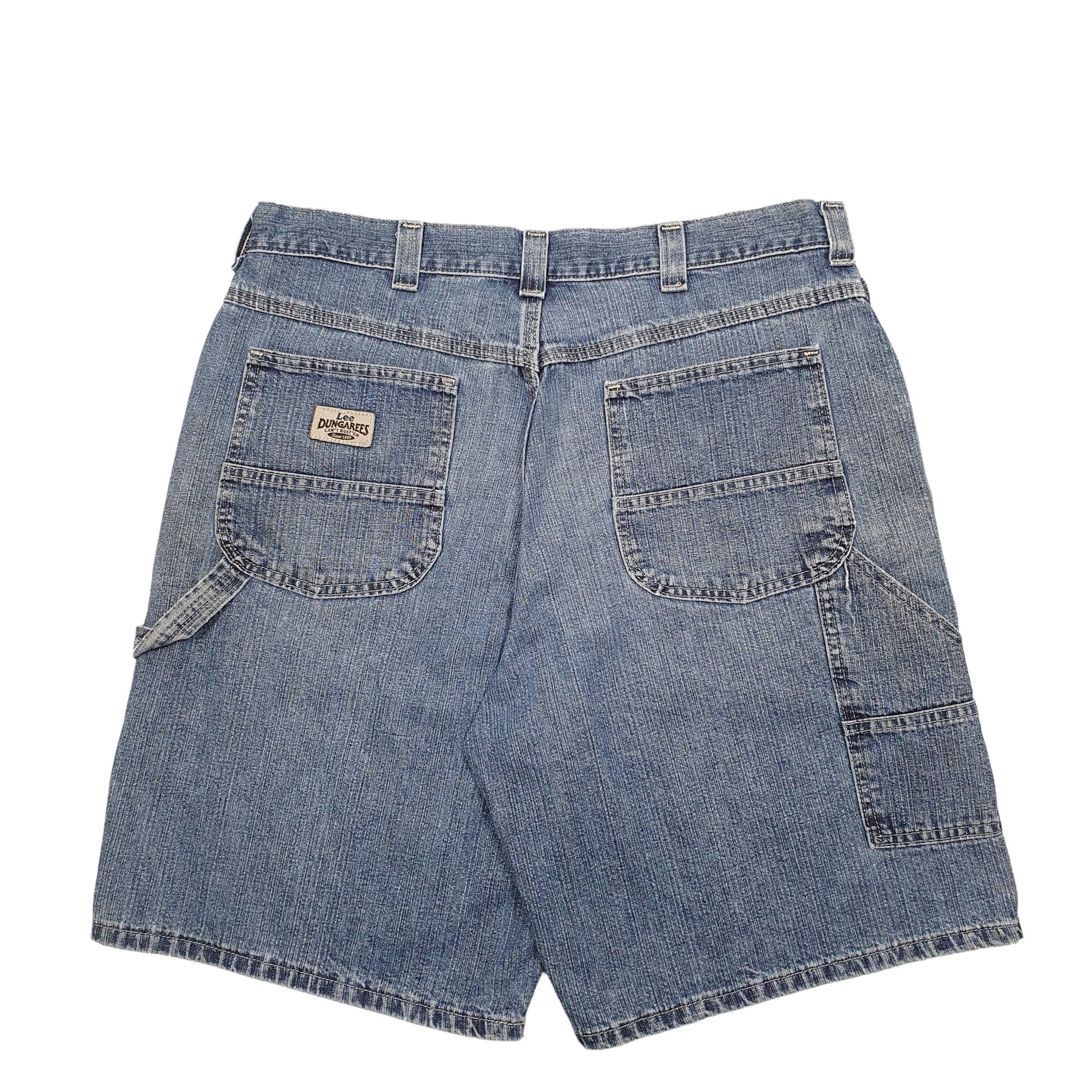 Mens Blue Lee  Carpenter Shorts