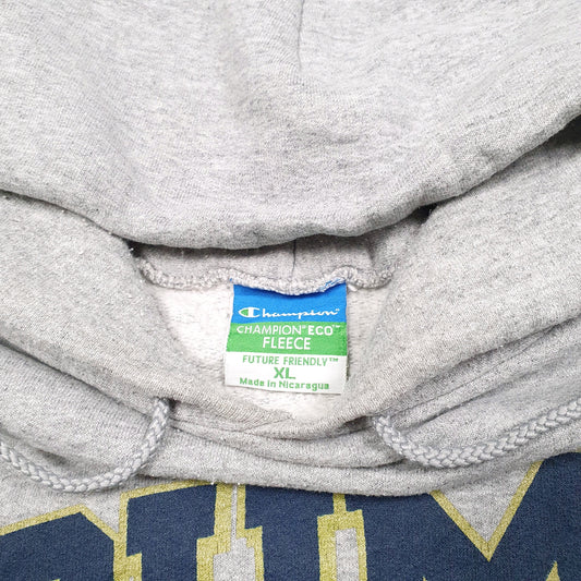 Mens Grey Champion Csumb Otters USA Spellout College Hoodie Jumper