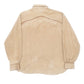 Mens Beige Sears Vintage 90s Corduroy Long Sleeve Shirt