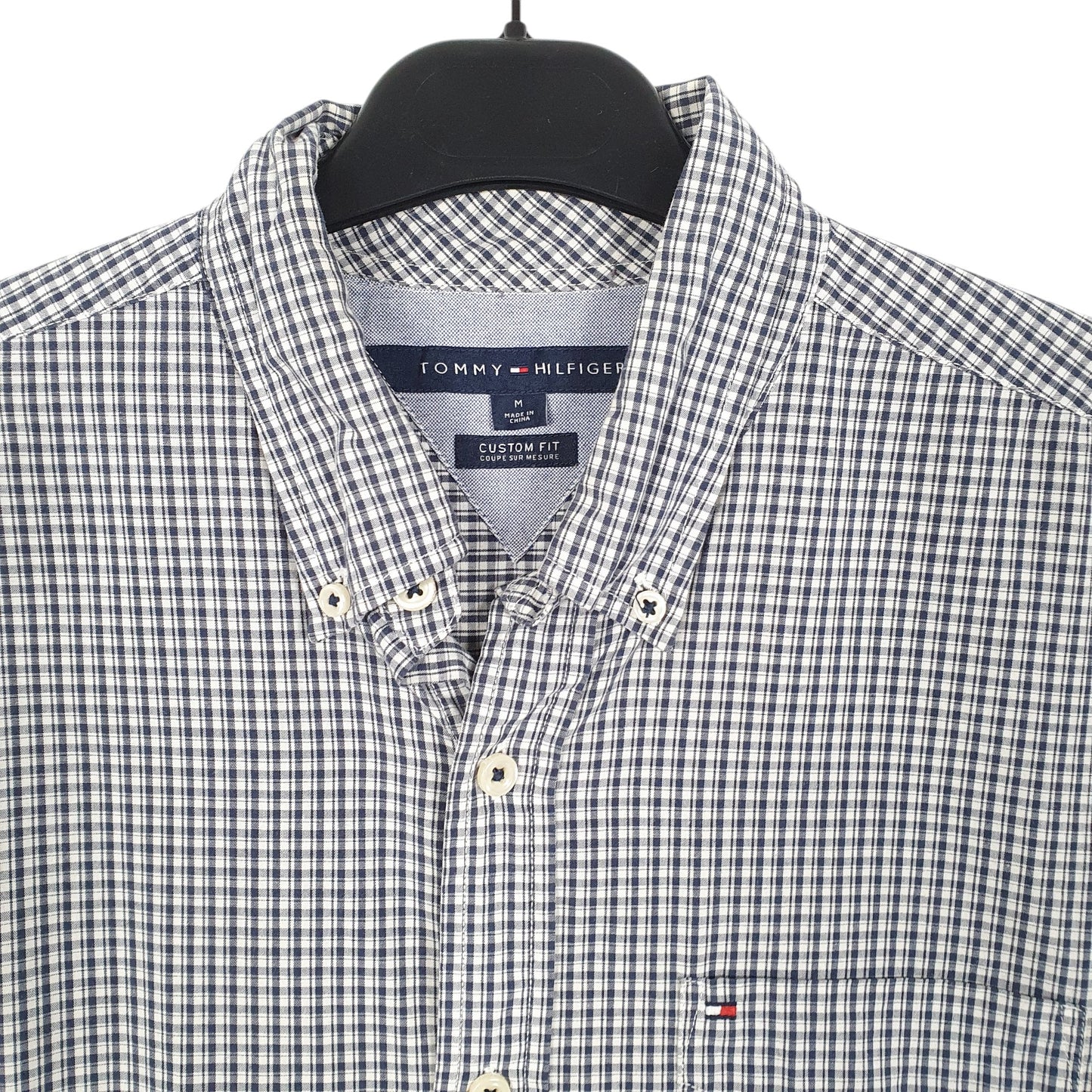 Mens White Tommy Hilfiger  Long Sleeve Shirt