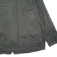 Mens Black Levis Military Smock Para  Coat
