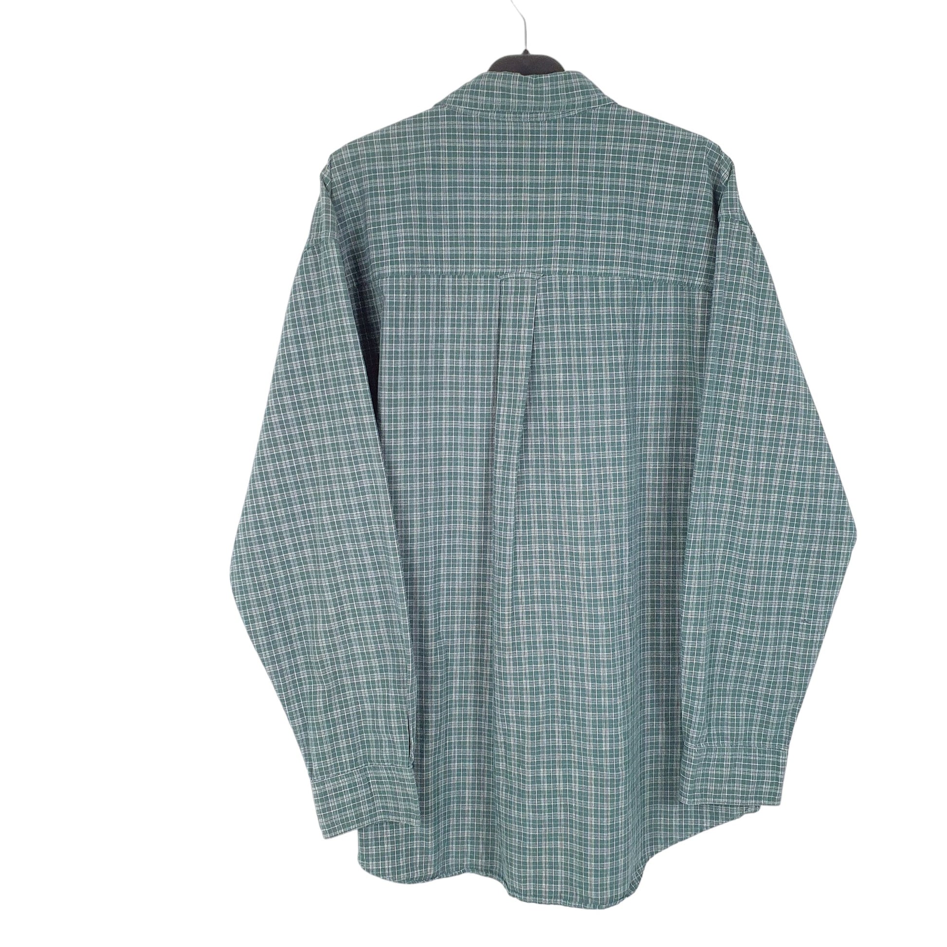 Mens Green Chaps  Long Sleeve Shirt