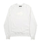 Mens White Roots Canada Spellout Crewneck Jumper