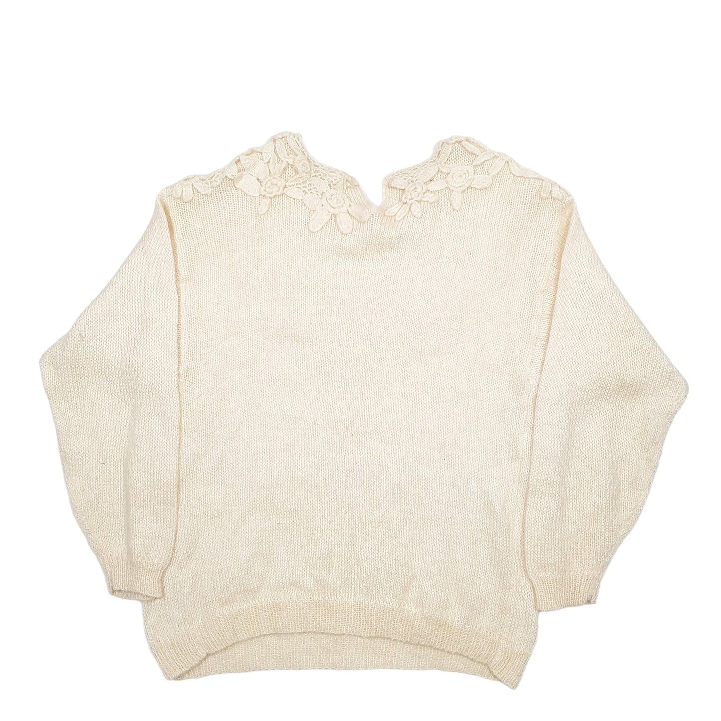 Womens Cream Venezia  Crewneck Jumper