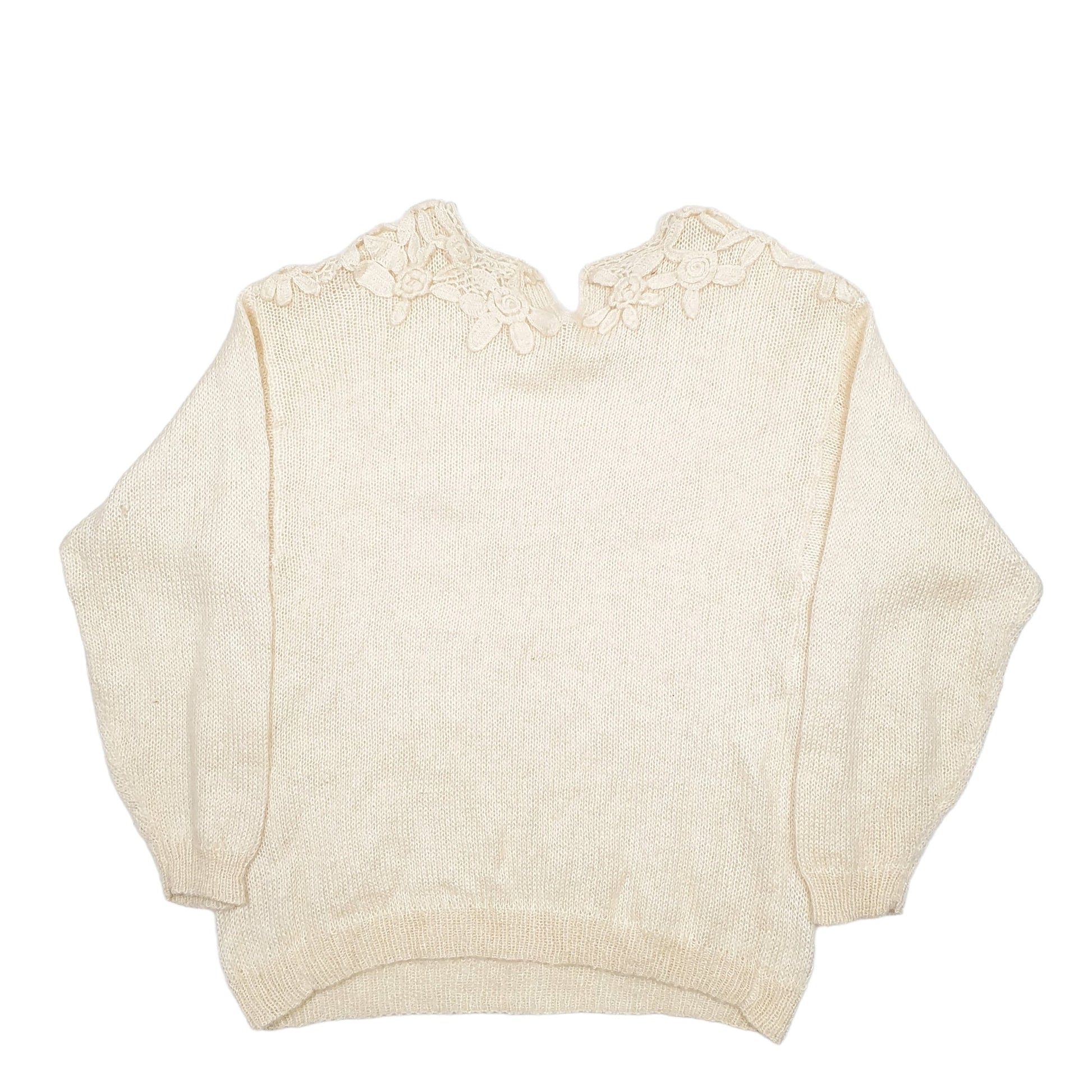 Womens Cream Venezia  Crewneck Jumper