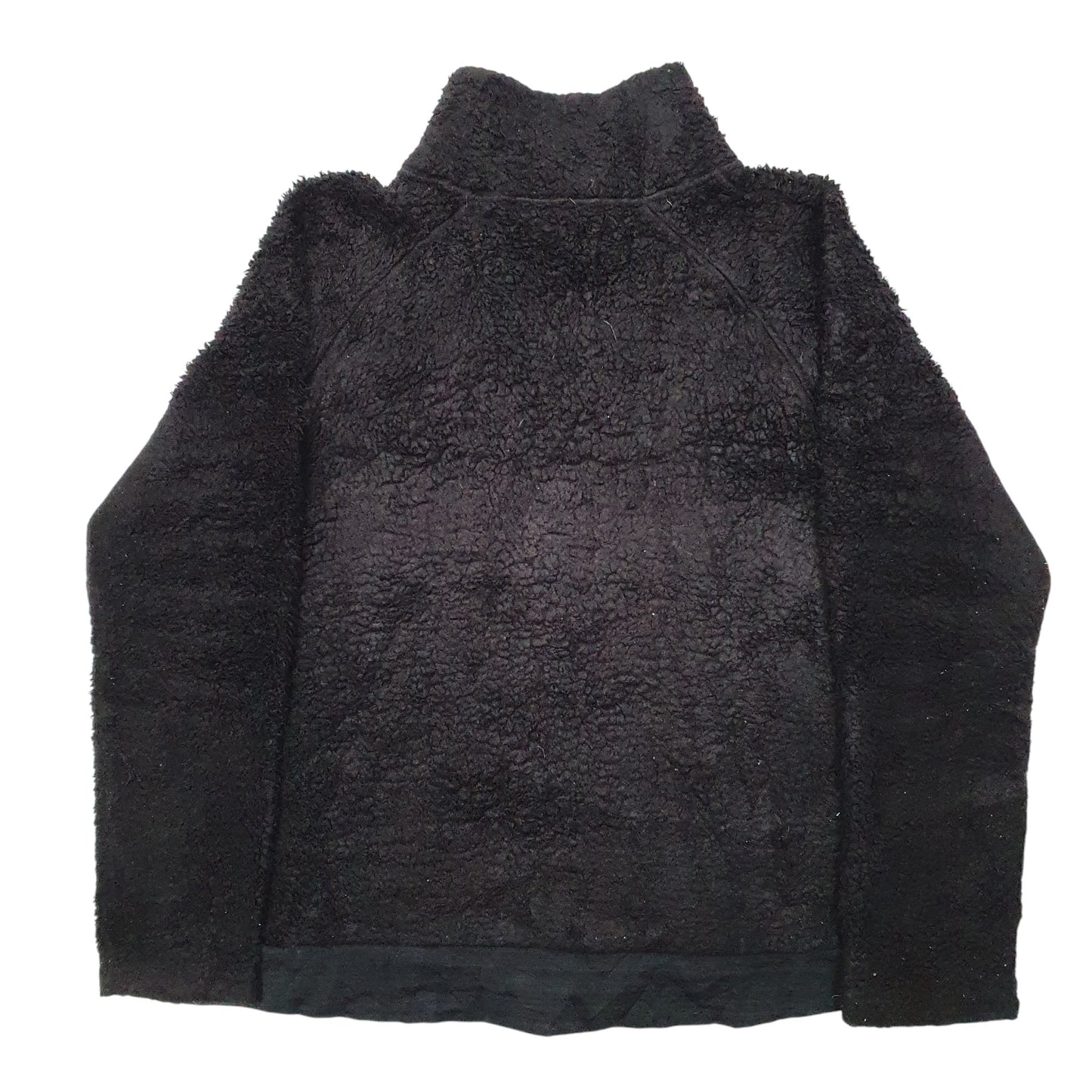 Womens Black Fila  Full Zip Jumper