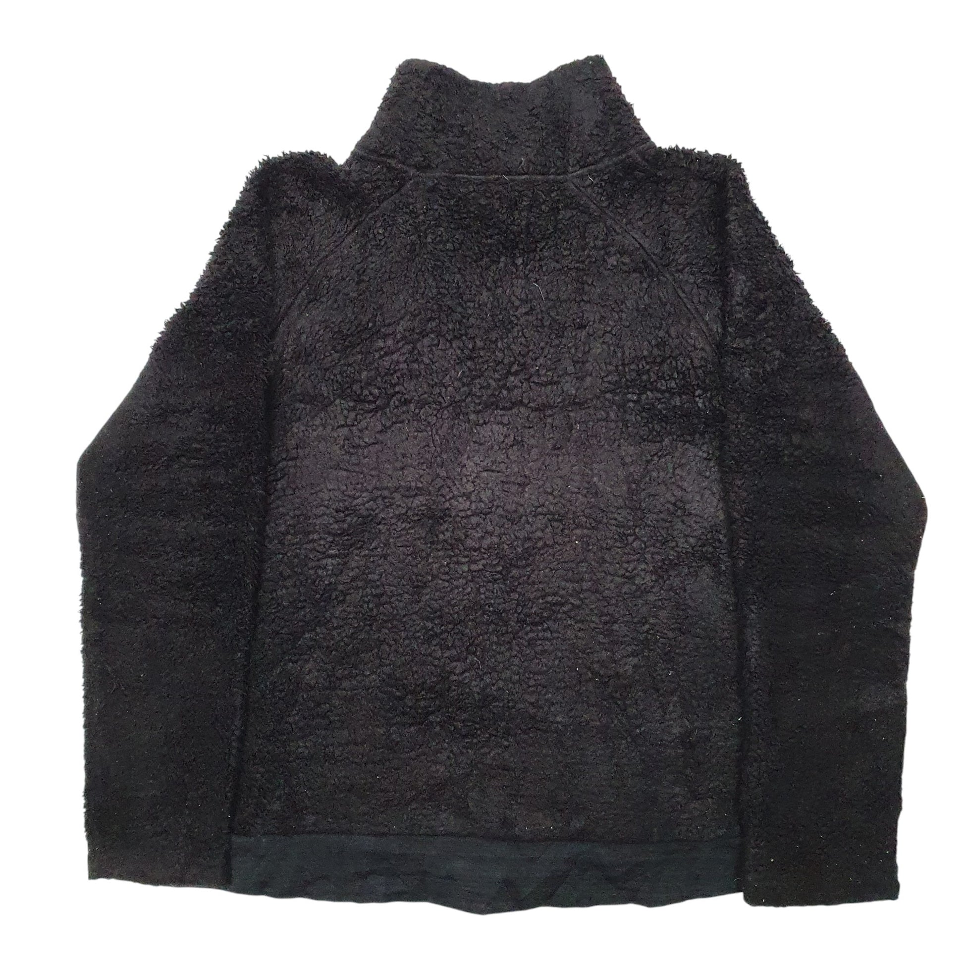 Womens Black Fila  Full Zip Jumper