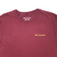 Mens Burgundy Columbia Sportswear  Short Sleeve T Shirt