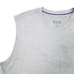 Mens Grey Champion Sleeveless Vest Active Workout Gym Short Sleeve T Shirt