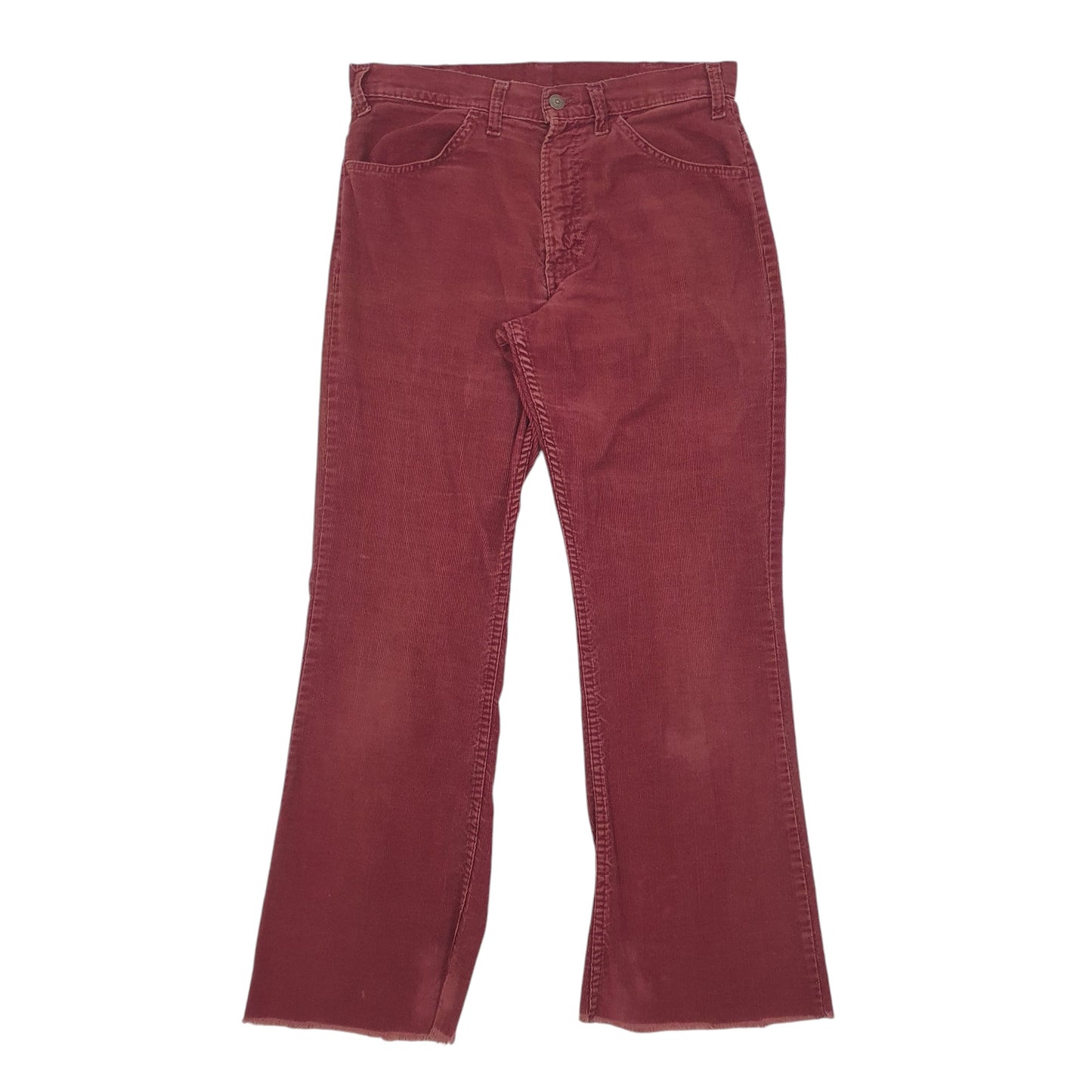 Mens Burgundy Levis  Corduroy Trousers