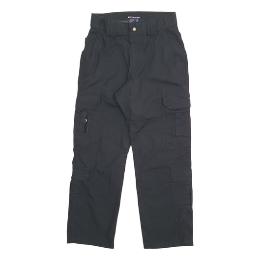 Mens Black 5.11 Tactical  Cargo Trousers
