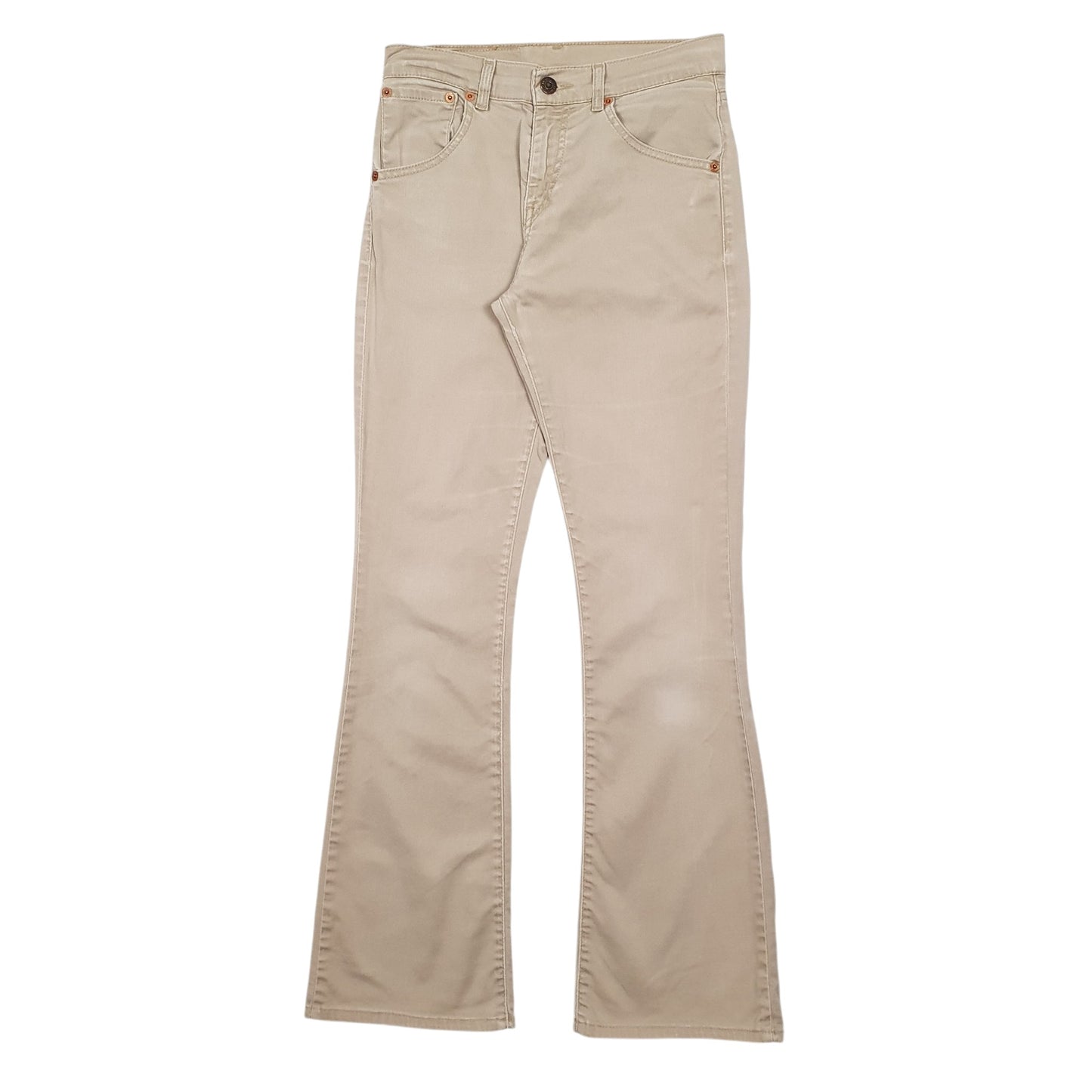 Womens Beige Levis 525 Chino Trousers