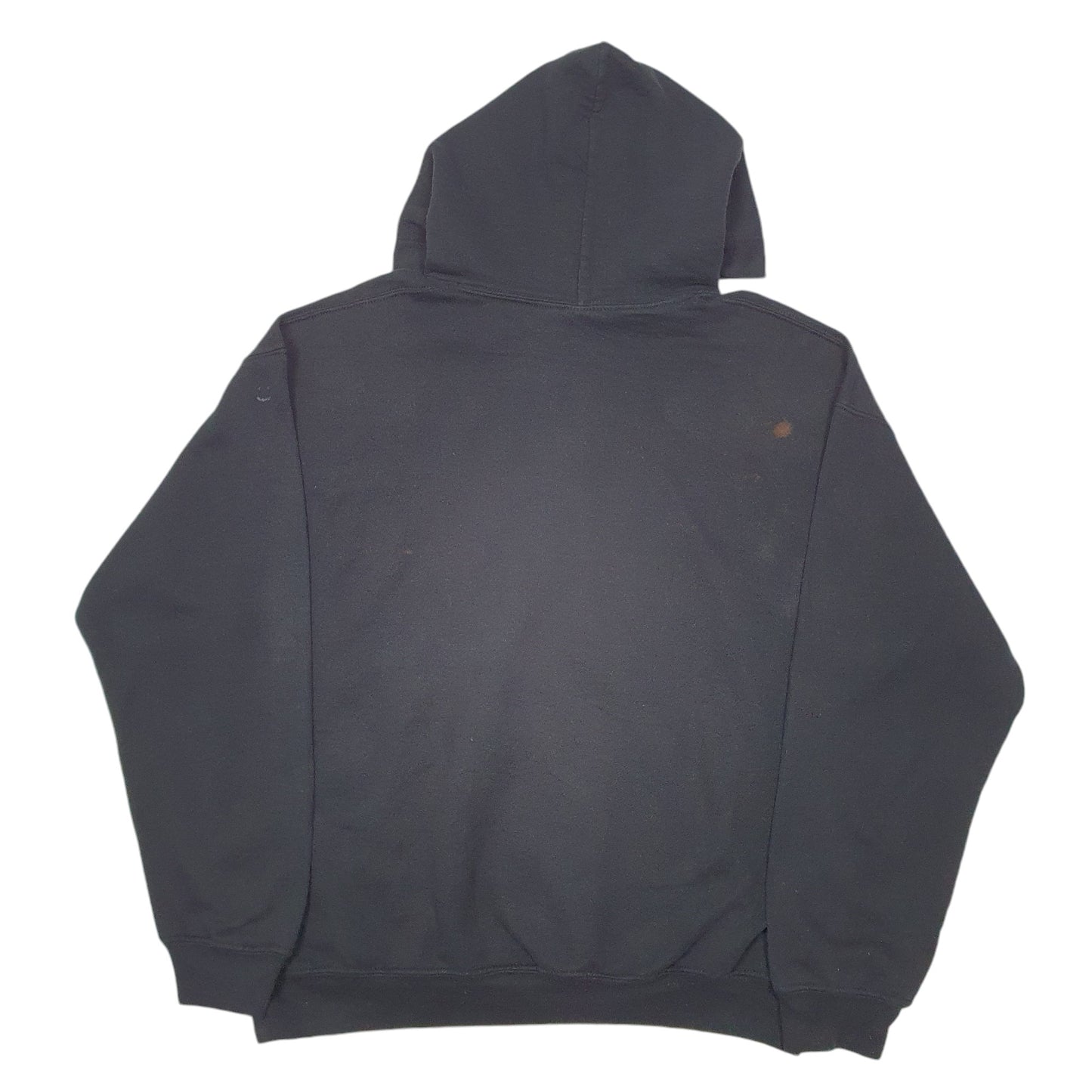 Mens Black Fila Spellout Hoodie Jumper