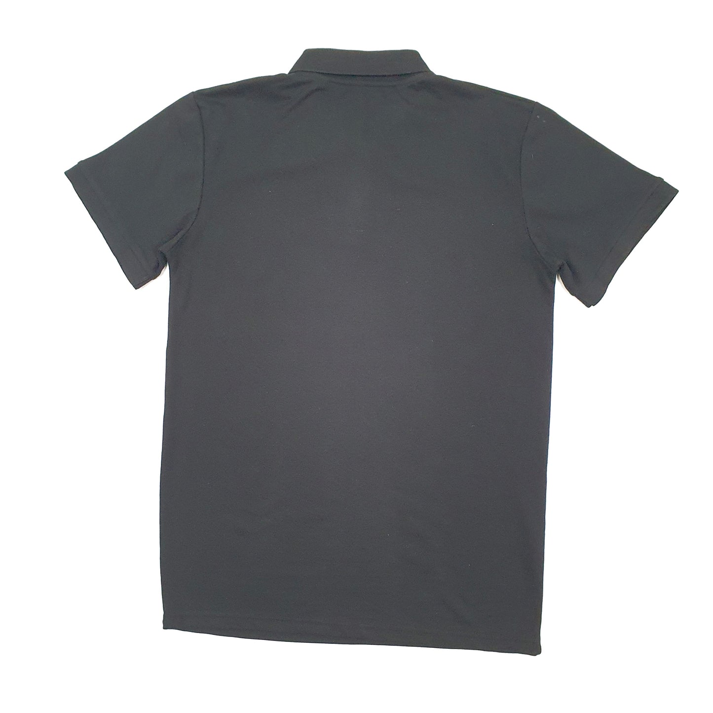 Mens Black Kruze Denim  Short Sleeve Polo Shirt