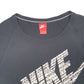 Womens Black Nike  Crewneck Jumper