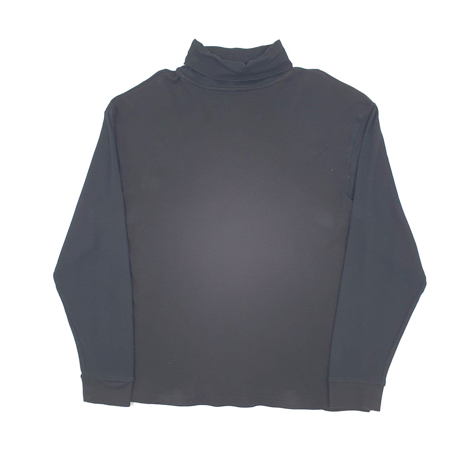 Mens Black Cranesnow  Turtle Neck Jumper