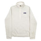 Womens Cream Patagonia  Quarter Zip Jumper