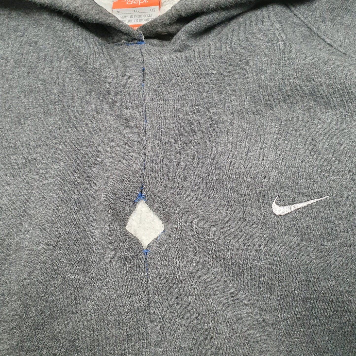 Mens Grey Nike Athletic Dept Hoodie Jumper
