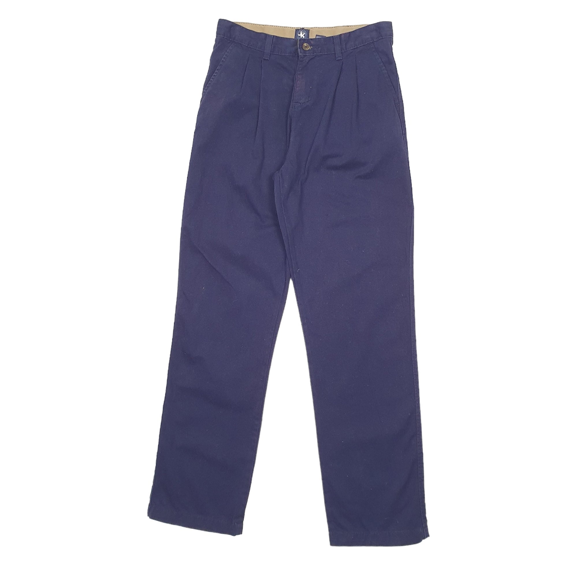 Mens Navy JK  Chino Trousers