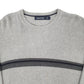 Mens Grey Nautica Knitwear Crewneck Jumper