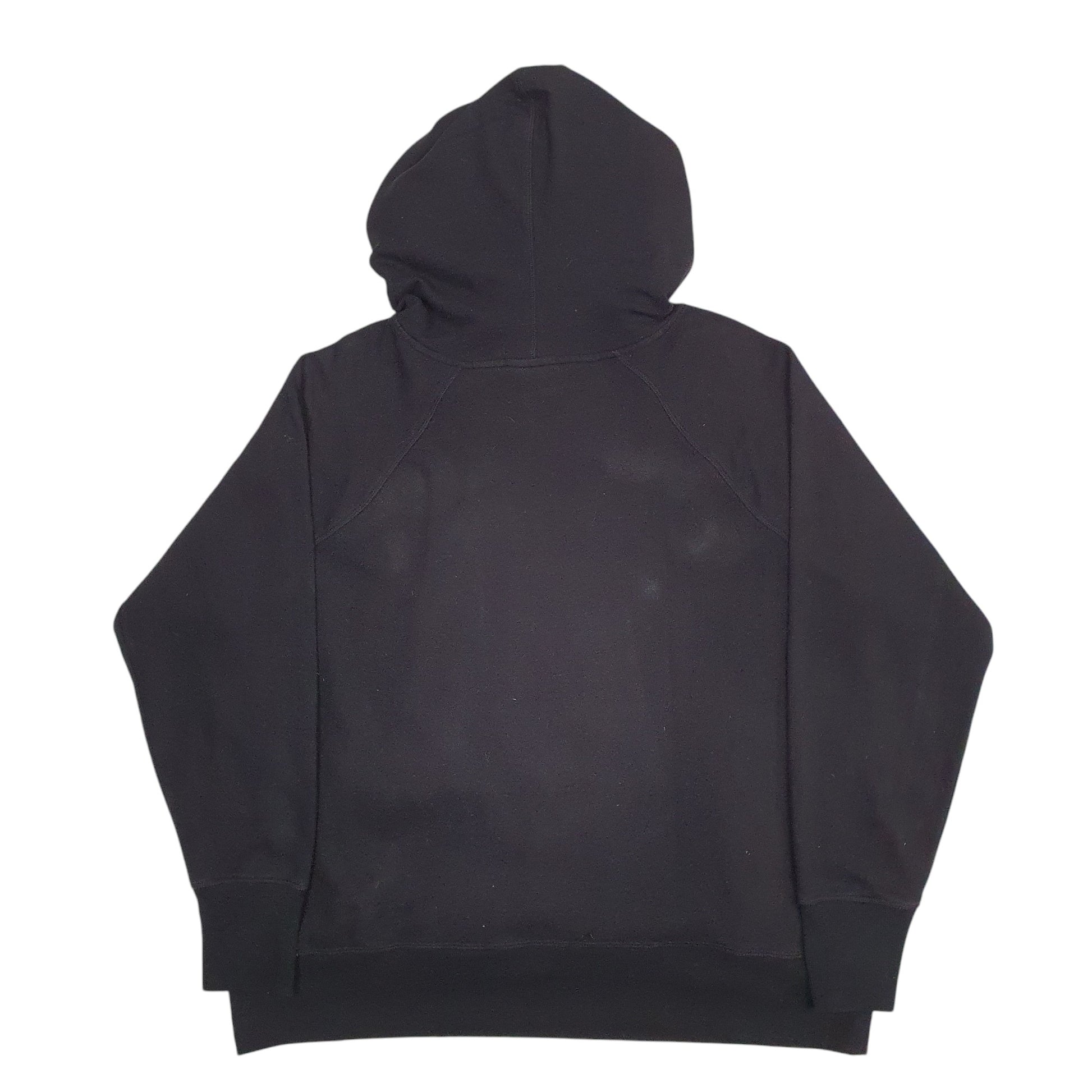 Mens Black Reebok Spellout Hoodie Jumper