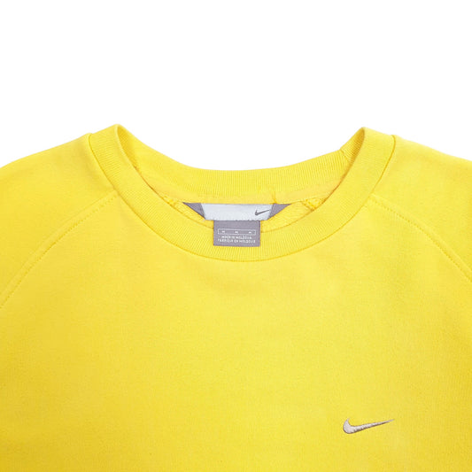 Mens Yellow Nike  Crewneck Jumper